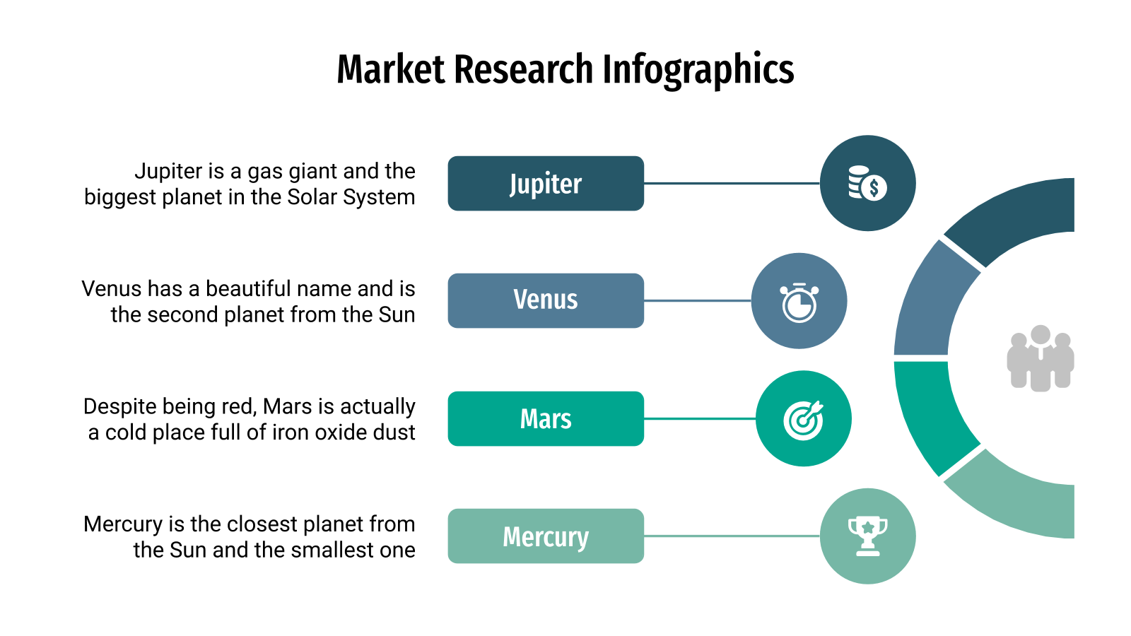PowerPoint的市场调研信息图
